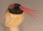 Ladies Fasination Evening Hat #4 by The Mad Hatter
