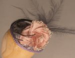 Ladies Fasination Evening Hat #6 by The Mad Hatter