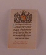 WWI Poster Death Scroll by Carol Lester