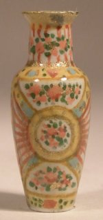 Pink and Gold Vase by Amanda Skinner