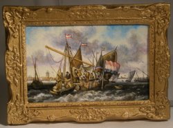 Dockhugsen's Ships 1660's by Christopher Whitford