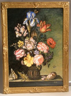 Van de Ast's Still Life w/Shells by Christopher Whitford