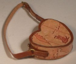 World Print Heart Handbag by Jose Gomez