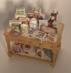 Tea Shop Display by Lorraine Scuderi