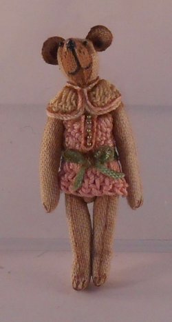 Teddy Bear in Dress by Gale Elena Bantock