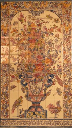 Tile Panel Amalienburg by Tiny Ceramics