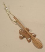 Gingerbread Men on a Wooden Spoon by Cristina Minischetti