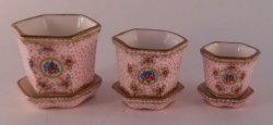 Lady Helen Flower Pot Large by Christopher Whitford