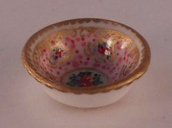 Lady Helen Flower Soup Bowl by Christopher Whitford
