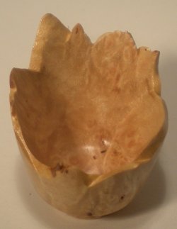 Maple Wood Bowl/Vase #C