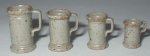 Pottery #52 Grey Measuring Set by Elisabeth Causeret