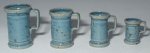 Pottery #52 Blue Measuring Set by Elisabeth Causeret