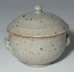 Pottery #65 Grey Terrine by Elisabeth Causeret