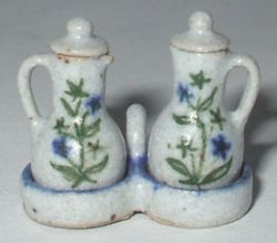 Pottery #47 Wild Flower Oil & Vinegar by Elisabeth Causeret