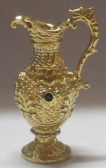 Jeweled Gold Vermeil Ewer by Harry Smith