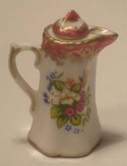 Palace Bouquet Chocolate Pot by Christopher Whitford