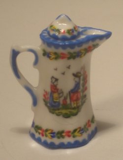 Quimper Chocolate Pot by Christopher Whitford