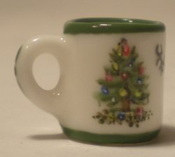 Christmas Tree Coffee Mug by Christopher Whitford