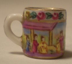 Famille Rose Coffee Mug by Christopher Whitford
