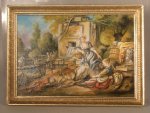 Boucher's A Halt at The Fountain by Christopher Whitford