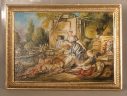 Boucher's A Halt at The Fountain by Christopher Whitford