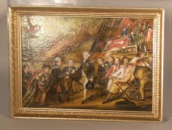 Copley's Battle of Camperdown by Christopher Whitford