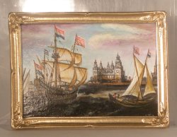 Cornelisz's Hollonse Schepen in de Sort by Christopher Whitford