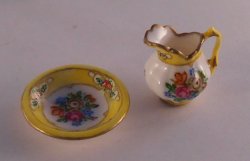 Edwardian Flower Pitcher & Bowl by Christopher Whitford
