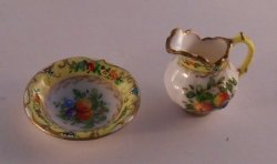 Spanish Fruit Pitcher & Bowl by Christopher Whitford