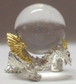 Dragon with Crystal Ball by Harry Smith