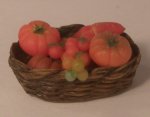 Tomatos in Basket #1 by Silvia Cucchi