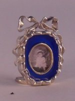 Faberge Frame Blue Tatiana by Stephen Wein