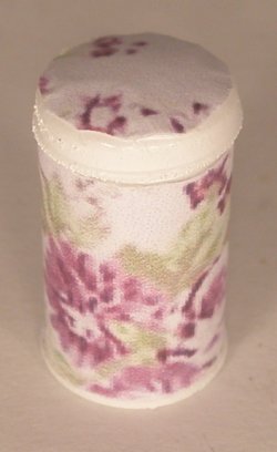 Tin Purple Flowers #8 by Syreeta's
