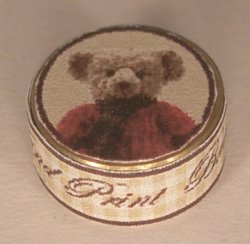 Tin Of Hand Cream Harrods Teddy Bear #13 by Syreeta's
