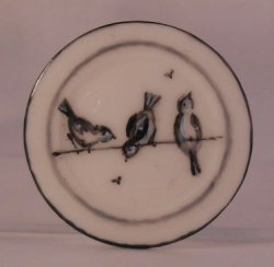 Florence Round Platter by Christopher Whitford