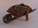 Wheel Barrel Filled w/Vegetables by Et Cetra