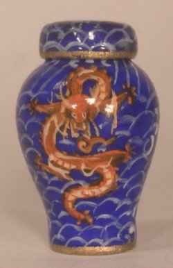Dragon Limited Edition Temple Jar #4 by Christopher Whitford