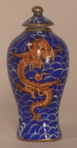 Dragon Limited Edition Temple Jar #3 by Christopher Whitford