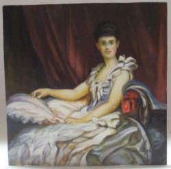 Portrait of Lady Margaret by Christopher Whitford