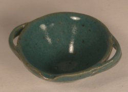 Pottery #97 Green Puisaye Terrine by Elisabeth Causeret