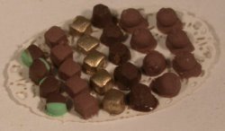 Chocolates/Candy on Doily #33 by Richard Johnson