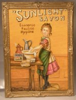 French Advertising Painting Sunlight by Christopher Whitford