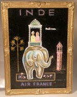 French Advertising Painting Inde by Christopher Whitford