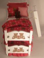 Eddy The Teddy Bunkbed set od 4 by Twinkling Treasures