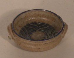 Handled Bowl E #2 by Elisabeth Causeret