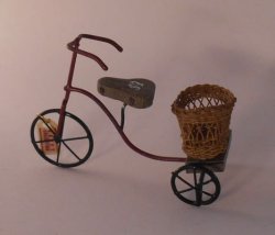 Tri-Cycle w/Basket by Akita Kumiko