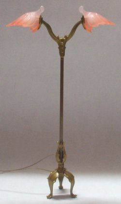 Feather Floor Lamp by Jim Pounder
