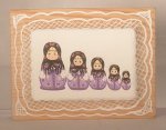 Russian Nesting Doll Plaque/Tray #5 by Alexander