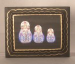 Russian Nesting Doll Plaque/Tray #6 by Alexander