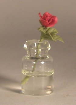 Rose in Vase #103 by Pat Richmond